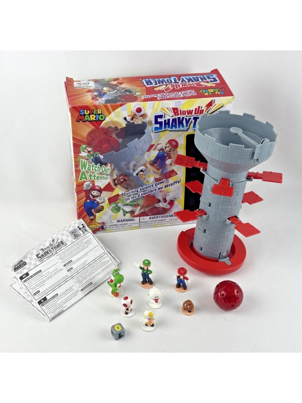 Super Mario Blow Up Shaky Tower Game Epoch Games Complete